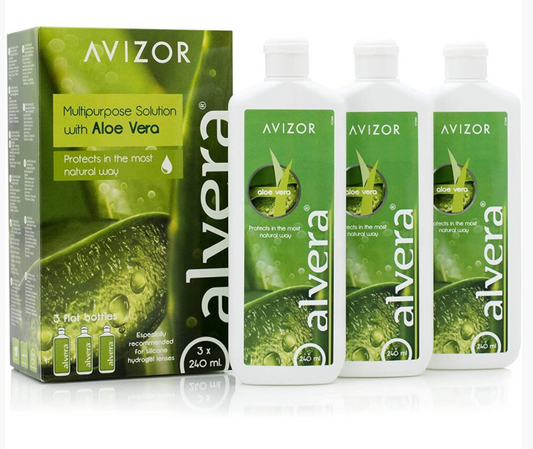 Avizor Liquid Lenses - Pack of 3 x 240 ml