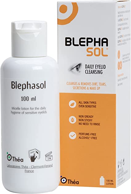 BlephaSol Sensitive Eyelids Eye Lotion 100ml